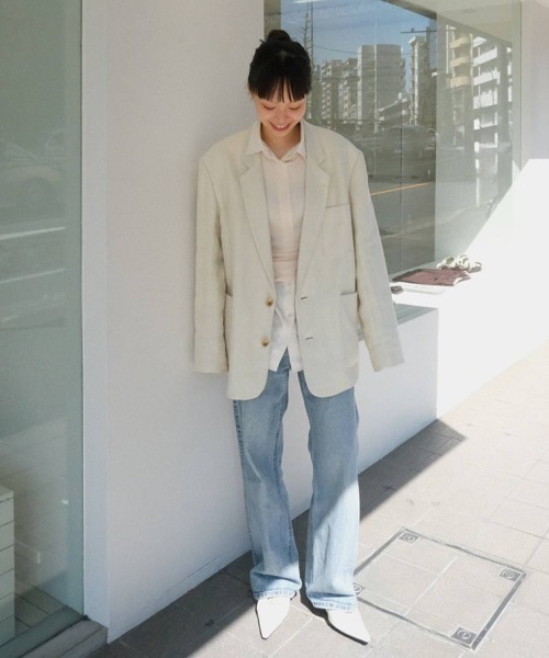 TODAYFUL ジャケット テーラードジャケット Boyfriend Linen Jacket