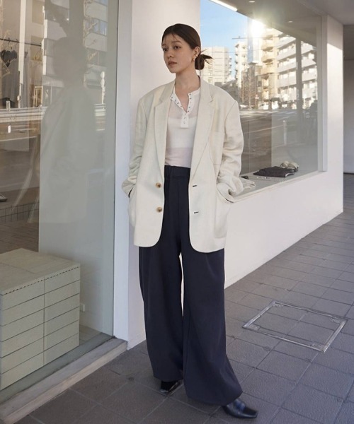 TODAYFUL ジャケット テーラードジャケット Boyfriend Linen Jacket