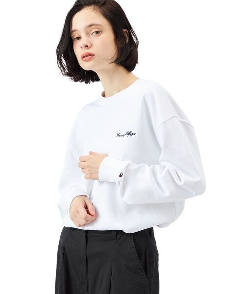 美品 ドゥロワー FALL1 コットン裏毛ロングスリーブ スウェット 近年