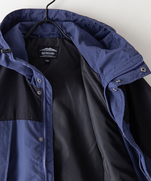 「OUTDOOR PRODUCTS」 「KIDS」マウンテンパーカー 140 ライトベージュ キッズ_画像7