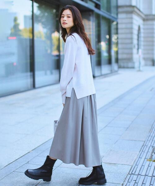 UNTITLED（アンタイトル） ニット セーター 「8色展開/洗える」ウール