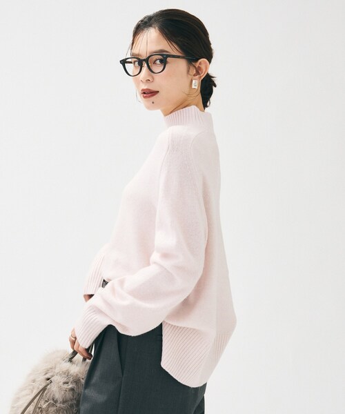 UNTITLED（アンタイトル） ニット セーター 「8色展開/洗える」ウール