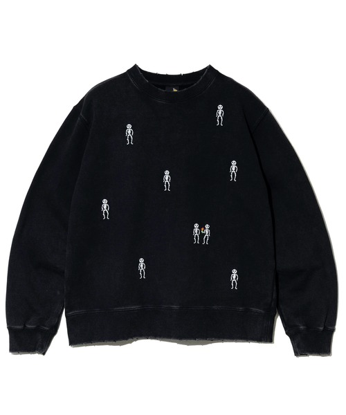 go slow caravan（ゴースローキャラバン） トレーナー スウェット ほね