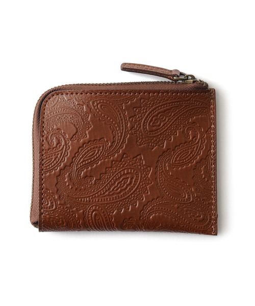 Subciety（サブサエティ） 財布 Paisley leather wallet メンズ