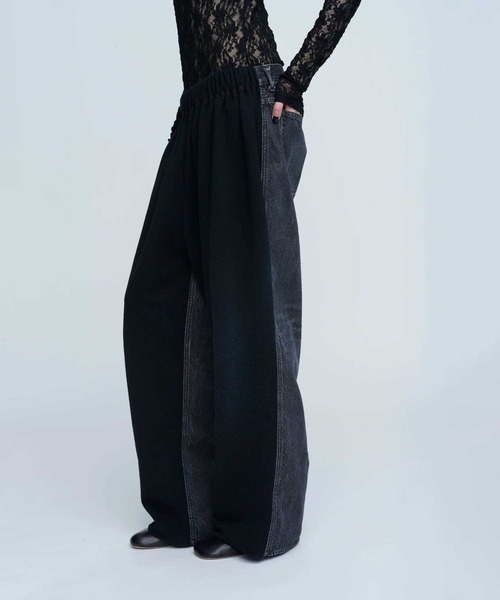 INSCRIRE アンスクリアHybrid Sweat Denim Pants INSCRIRE（アンスクリア） ジーンズ デニム デニムパンツ 「INSCRIRE