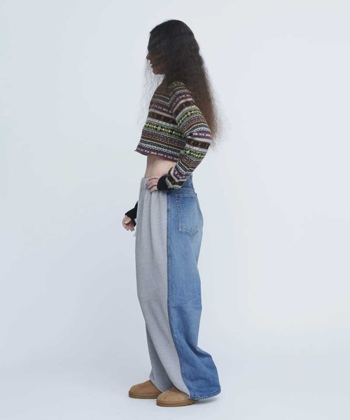 INSCRIRE ハイブリッドデニム INSCRIRE（アンスクリア） ジーンズ デニム デニムパンツ 「INSCRIRE