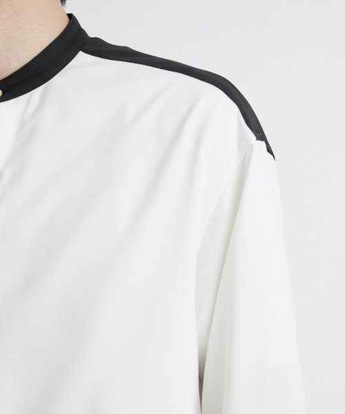 「CITY」 長袖シャツ 3 ダークグレー メンズ_画像6