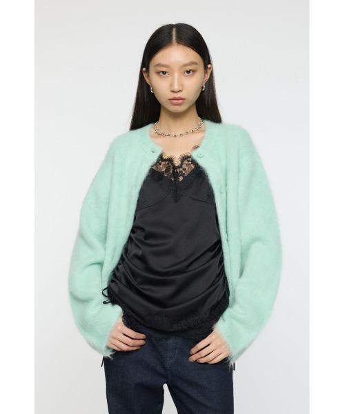 MOUSSY（マウジー） ワンピース DOT SATIN キャミドレス : ZOZOTOWN