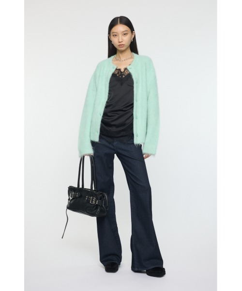 MOUSSY（マウジー） ワンピース DOT SATIN キャミドレス : ZOZOTOWN