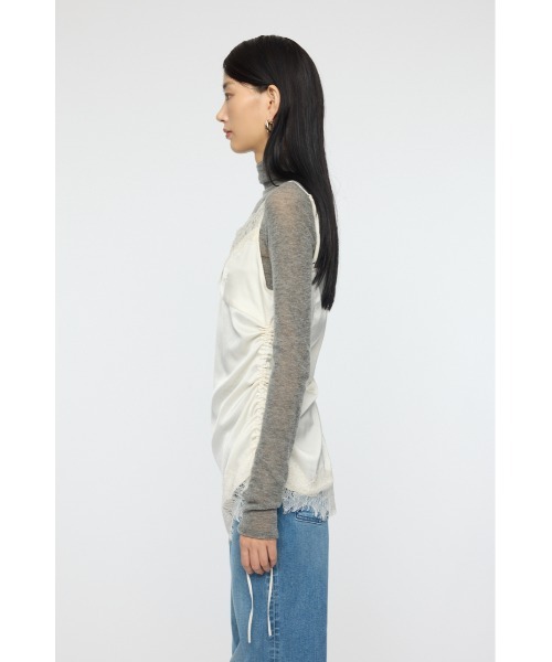 MOUSSY（マウジー） ワンピース DOT SATIN キャミドレス : ZOZOTOWN