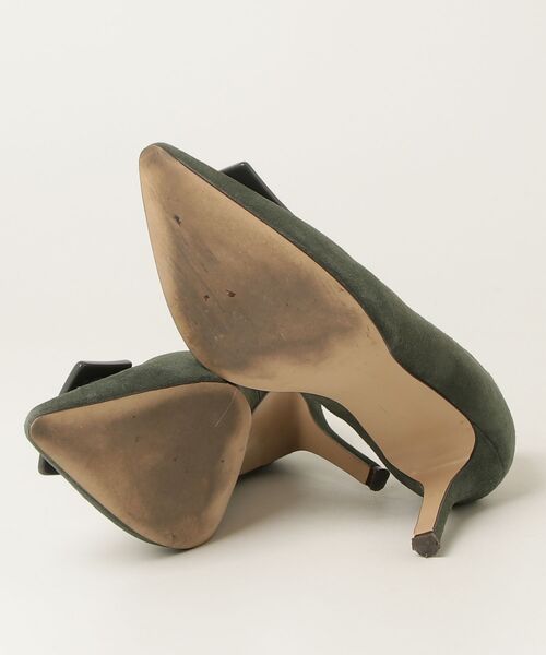 ODETTE E ODILE（オデット エ オディール） パンプス 23.5cm グリーン