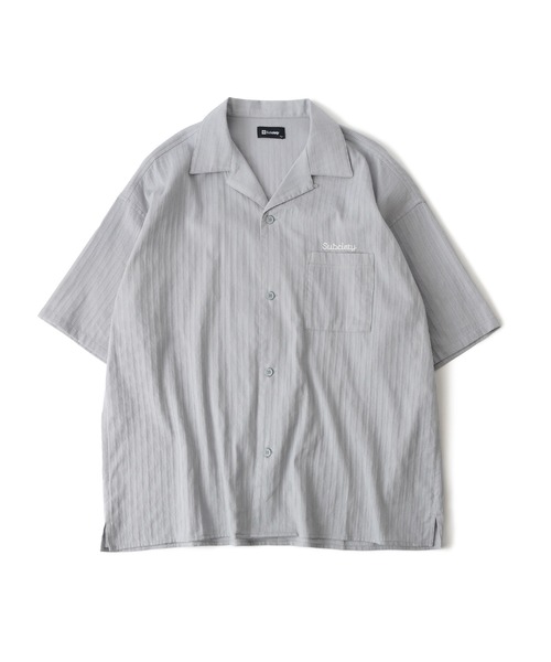 「Subciety」 半袖シャツ LARGE ブラック メンズ_画像4