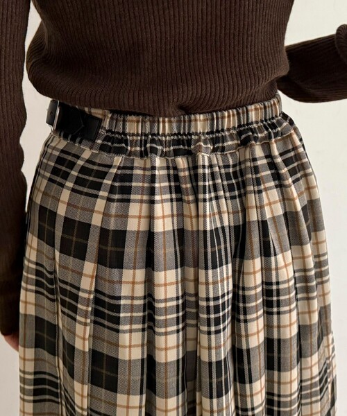 fredy emue（フレディエミュ） スカート 「GEVACO/ゲバコ」チェック