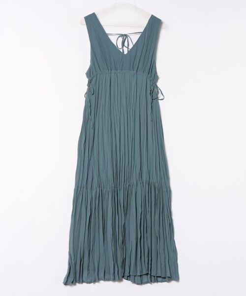 「LOWRYS FARM」 ノースリーブワンピース FREE ブルー系その他 レディース_画像2