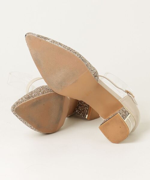 「niana」 パンプス 24cm ベージュ レディース_画像3