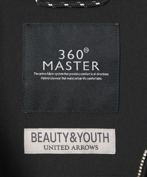 セットアップ 360°MASTER ハリントン ジャケット セットアップ対応 撥水 ストレッチ ウォッシャブル メンズの画像