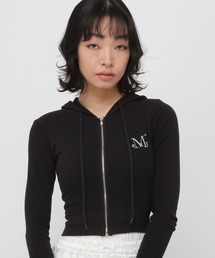 MUCENT ムセント　ジップパーカー MUCENT（ムセント） パーカー MUCENT／ZINEW フードZIP レディース