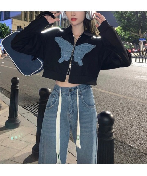 「almo」 ブルゾン FREE ホワイト レディース_画像7