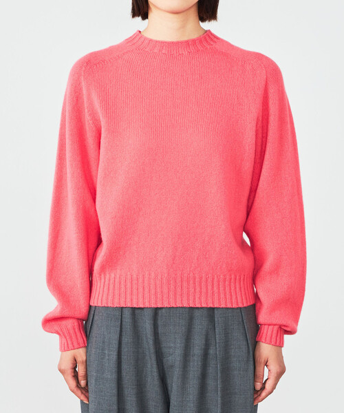 「Morris & Sons」 長袖ニット 0 パープル レディース_画像7