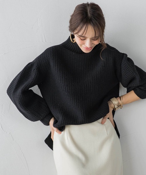 「Viaggio Blu」 長袖ニット M ブルー レディース_画像7