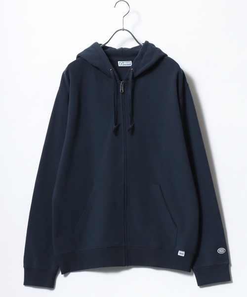 DISCUS 「DISCUS」 ジップアップパーカー M ブラック メンズ