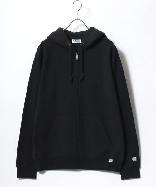 新品PWCIRCULUS MサイズアシンメトリージップアップDIMPLEフーディ PING APPAREL】ダンボールニットフルジップスウェットフーディ