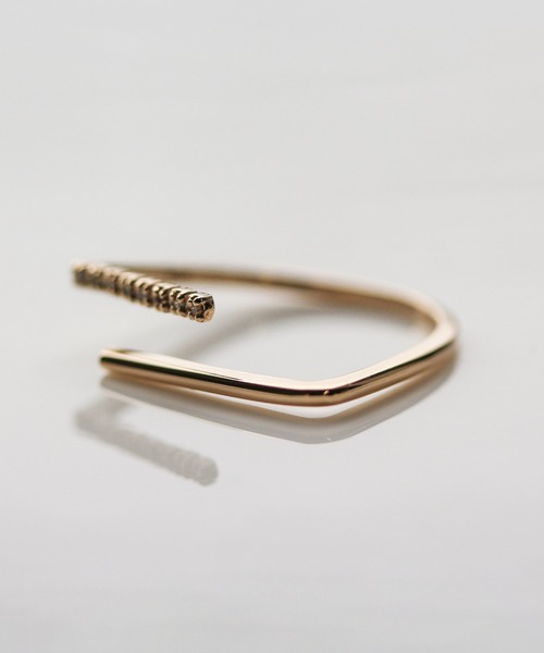 cui-cui（キュイキュイ） リング #13 イエローゴールド レディース