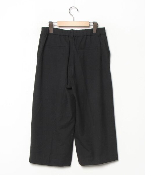 「BELLUNA PLUS」 クロップドパンツ LARGE チャコール レディース_画像2