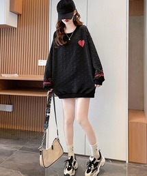 「Miniministore」 スウェットカットソー X-LARGE ベージュ レディースの画像2