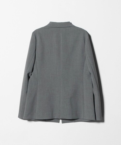 riu　 UNITED ARROWS テーラードジャケット ライトグレー ダブルクロス ライト ジャケット