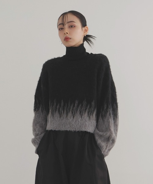 「LIAN」 長袖ニット FREE アイボリー レディース_画像5