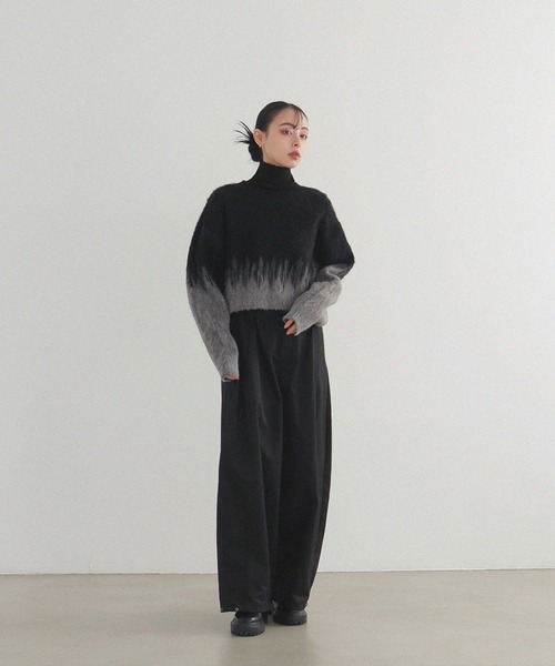 「LIAN」 長袖ニット FREE アイボリー レディース_画像7