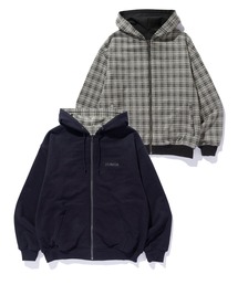XLARGE（エクストラ ラージ） パーカー REVERSIBLE ZIP UP HOODED