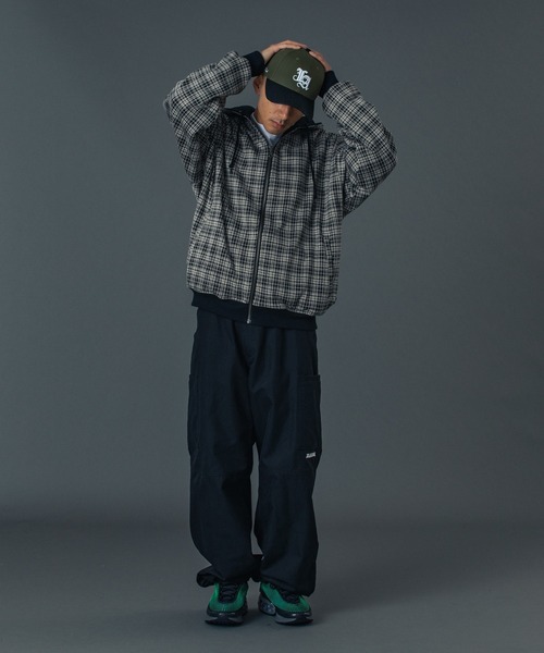 XLARGE リバーシブルジップアップフーディ REVERSIBLE ZIP UP HOODED SWEATSHIRT（パーカー）｜XLARGE