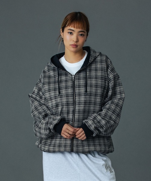 XLARGE（エクストラ ラージ） パーカー REVERSIBLE ZIP UP HOODED