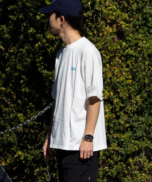 「Franklin Climbing」 7分袖Tシャツ M ホワイト メンズ_画像6