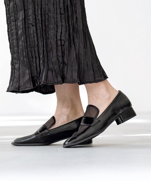 「menue」 シューズ 39 ブラック レディース_画像7