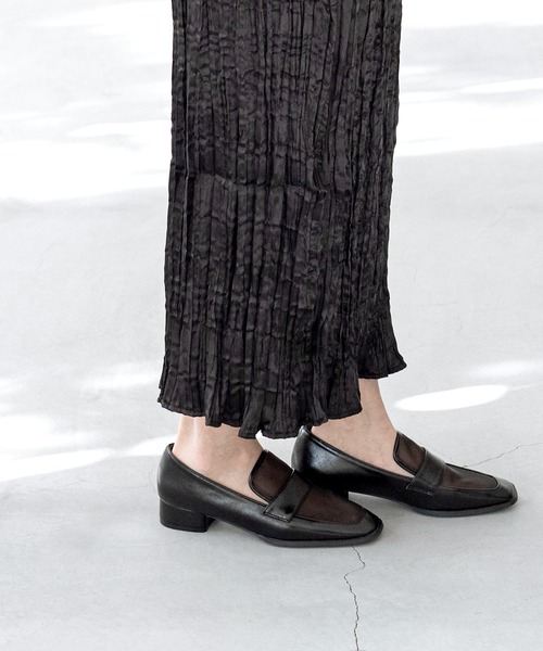 「menue」 シューズ 39 ブラック レディース_画像8