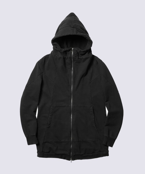 julius ダブルジップパーカー　00s archive 中古・古着通販】JULIUS (ユリウス) ロングジップパーカー ブラック