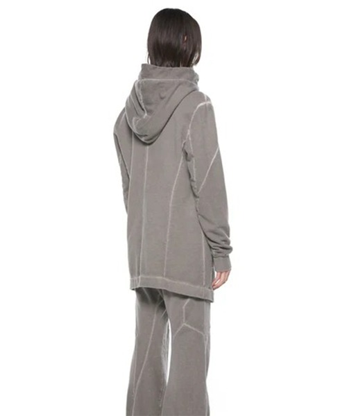 JULIUS ジップパーカー ロング 中古・古着通販】JULIUS (ユリウス) ロングジップパーカー ブラック