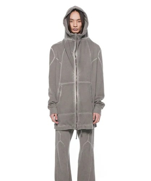 JULIUS パーカー 「JULIUS/ユリウス」927CUM1 ZIP UP HOODIE メンズ