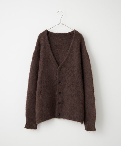 「WHIMSIC」 ニットカーディガン FREE イエロー レディース_画像5