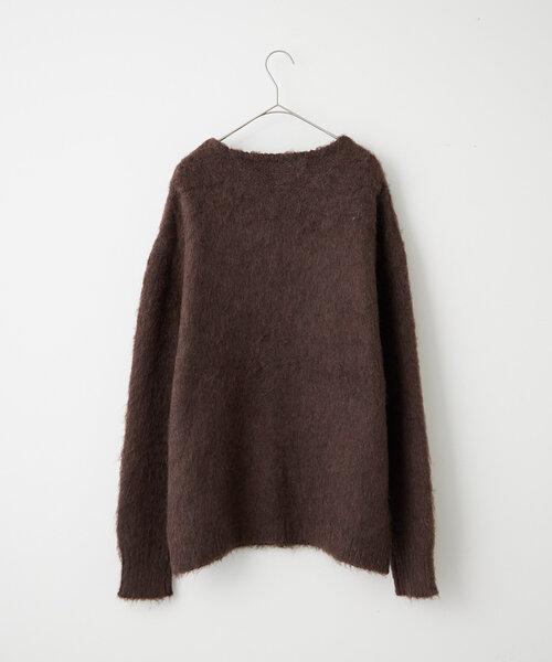 「WHIMSIC」 ニットカーディガン FREE イエロー レディース_画像6