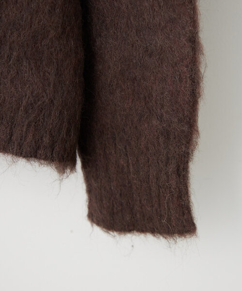 「WHIMSIC」 ニットカーディガン FREE イエロー レディース_画像9