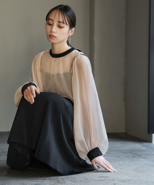 「GIRL」 コンビワンピース L ブラック レディース_画像5