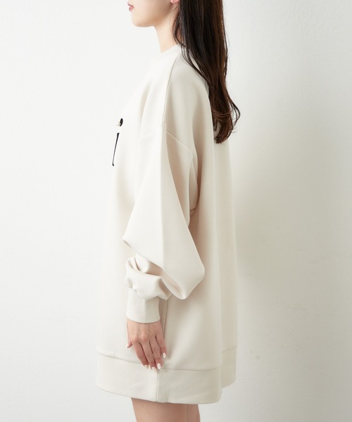 「Chico」 スウェットカットソー FREE アイボリー レディース_画像6