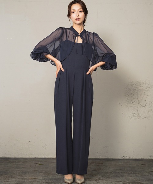 「GIRL」 オールインワン S グレー レディース_画像2