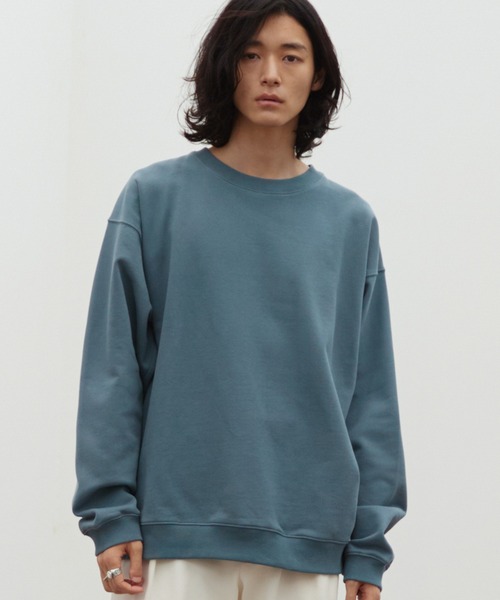 「WYM LIDNM」 スウェットカットソー S ブラウン メンズ_画像3