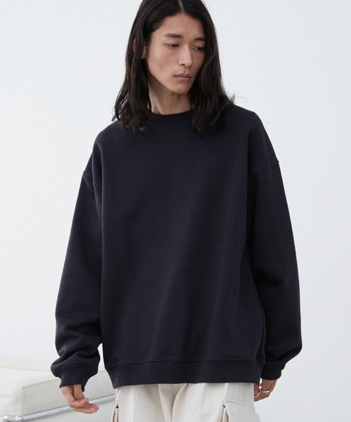 「WYM LIDNM」 スウェットカットソー S ブラウン メンズ_画像8