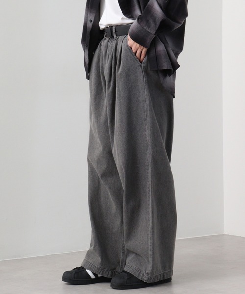 「SUGGESTION」 パンツ L ブラック系その他 メンズ_画像5